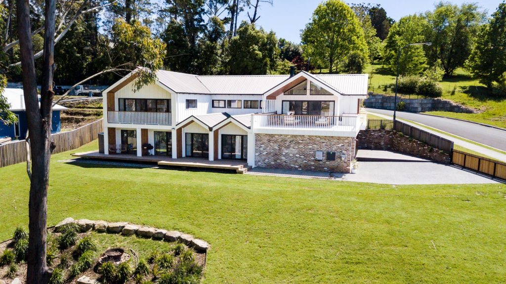 the barn at berry custom house. Home builders Berry project by Mann Made Design + Construct located in Berry